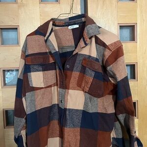 Jetty Flannel Shirt, L